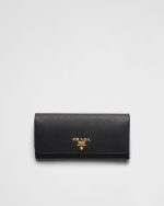 Prada Large Saffiano Leather Wallet